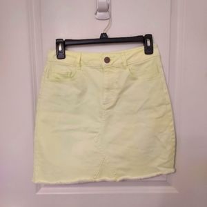 GB Light Green Denim Skirt